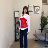 Jeans Gamba dritta scuro 808