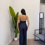 Set-Coordinato in simil denim 4925