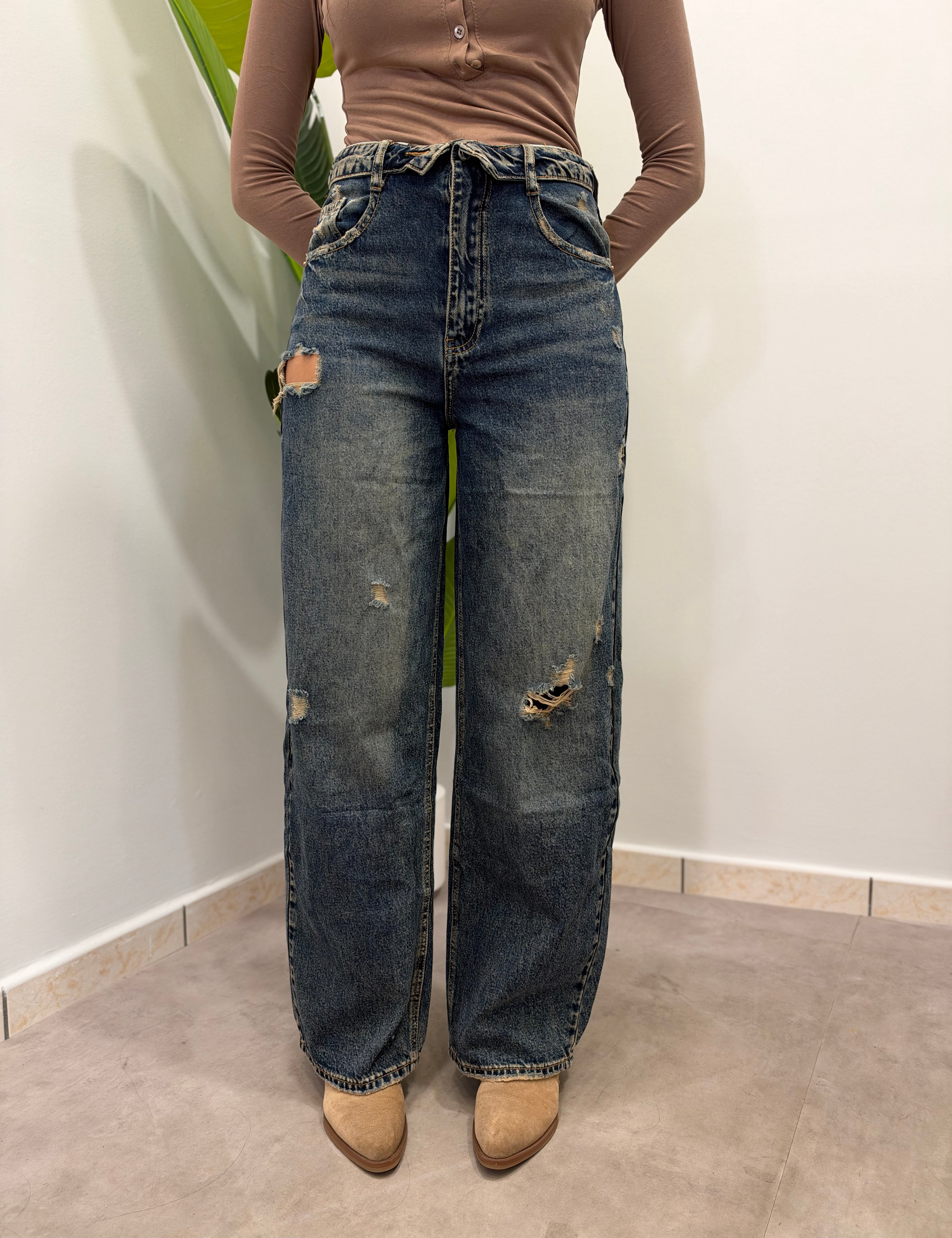 Jeans Ballon Sabbiato 5969