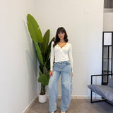 Jeans Balloon Flowers 5260