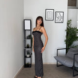 Abito Lungo Ines - Pois 6089