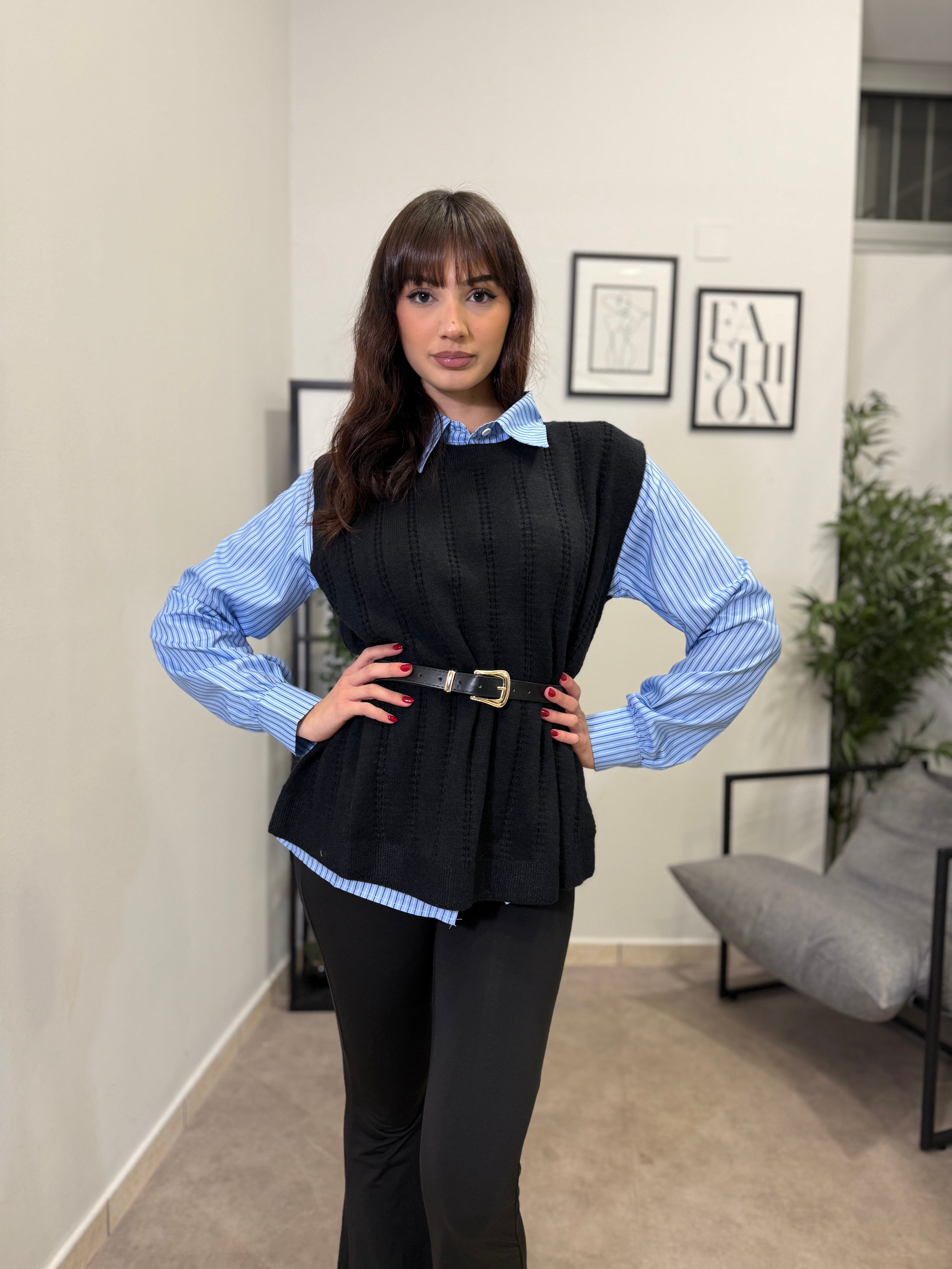 Set Gilet + Camicia 7819