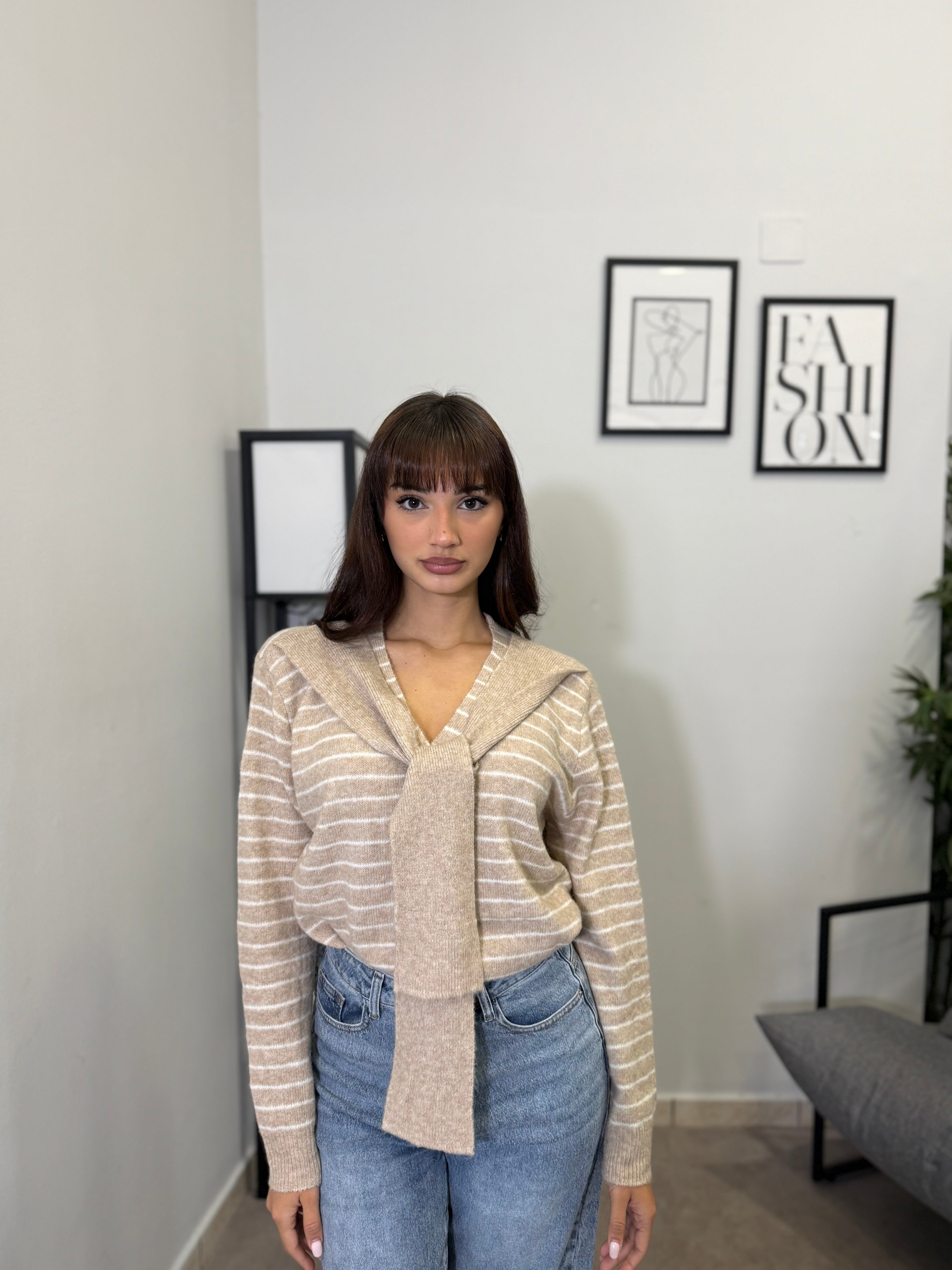 Pull con Sciarpetta 263