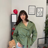 Biker Ecopelle - Green 8963