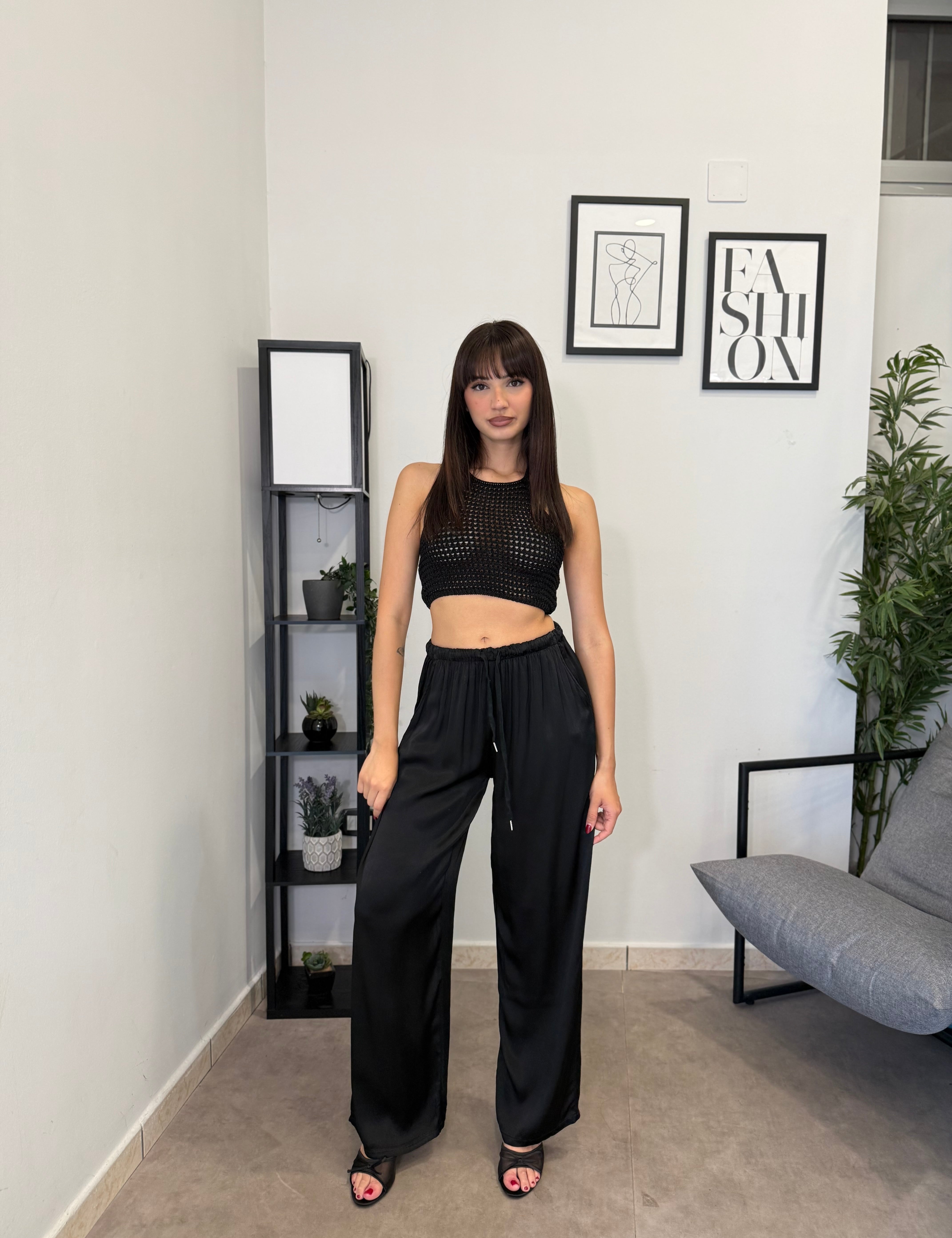 Crop Top in Crochet 2372