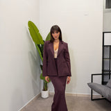 Tailleur Gessato con Gonna 6705