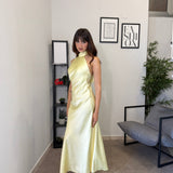 Abito Satin Valentina 2759