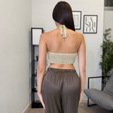 Crop Top in Crochet 2372