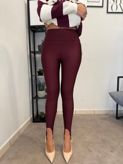 Leggins con molla alla caviglia 4549