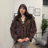 Giubbotto Scamosciato - Brown 2890