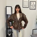 Trench Ecopelle Daysi - Marrone 4632