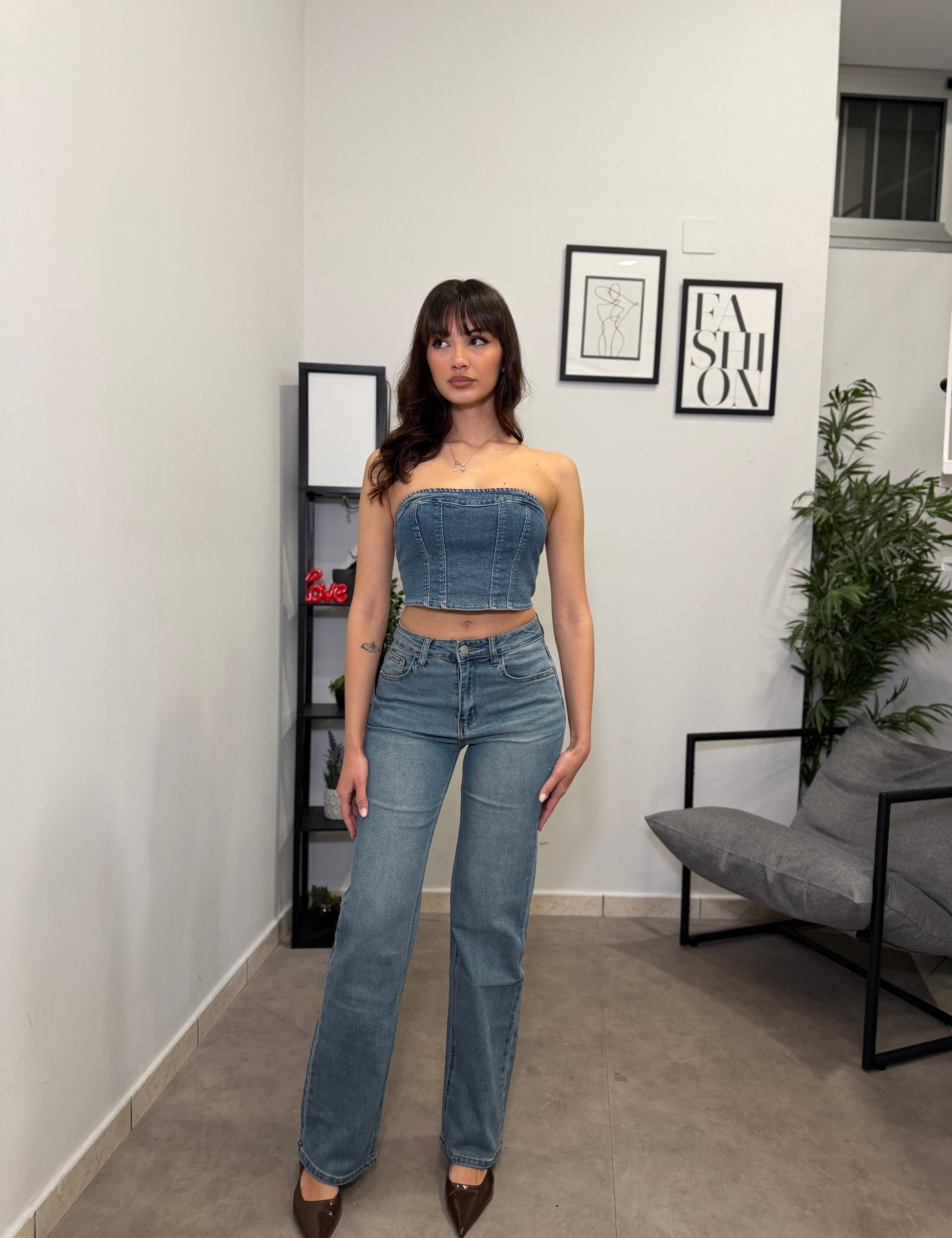 Fascia in denim 25142