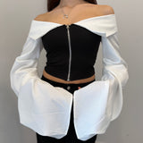 Crop Top Black 276