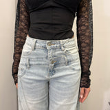 Jeans doppio bustino 494