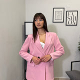 Blazer Over Spring - Pink 5225