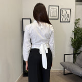 Camicia Incrociatina - Bianca 2120