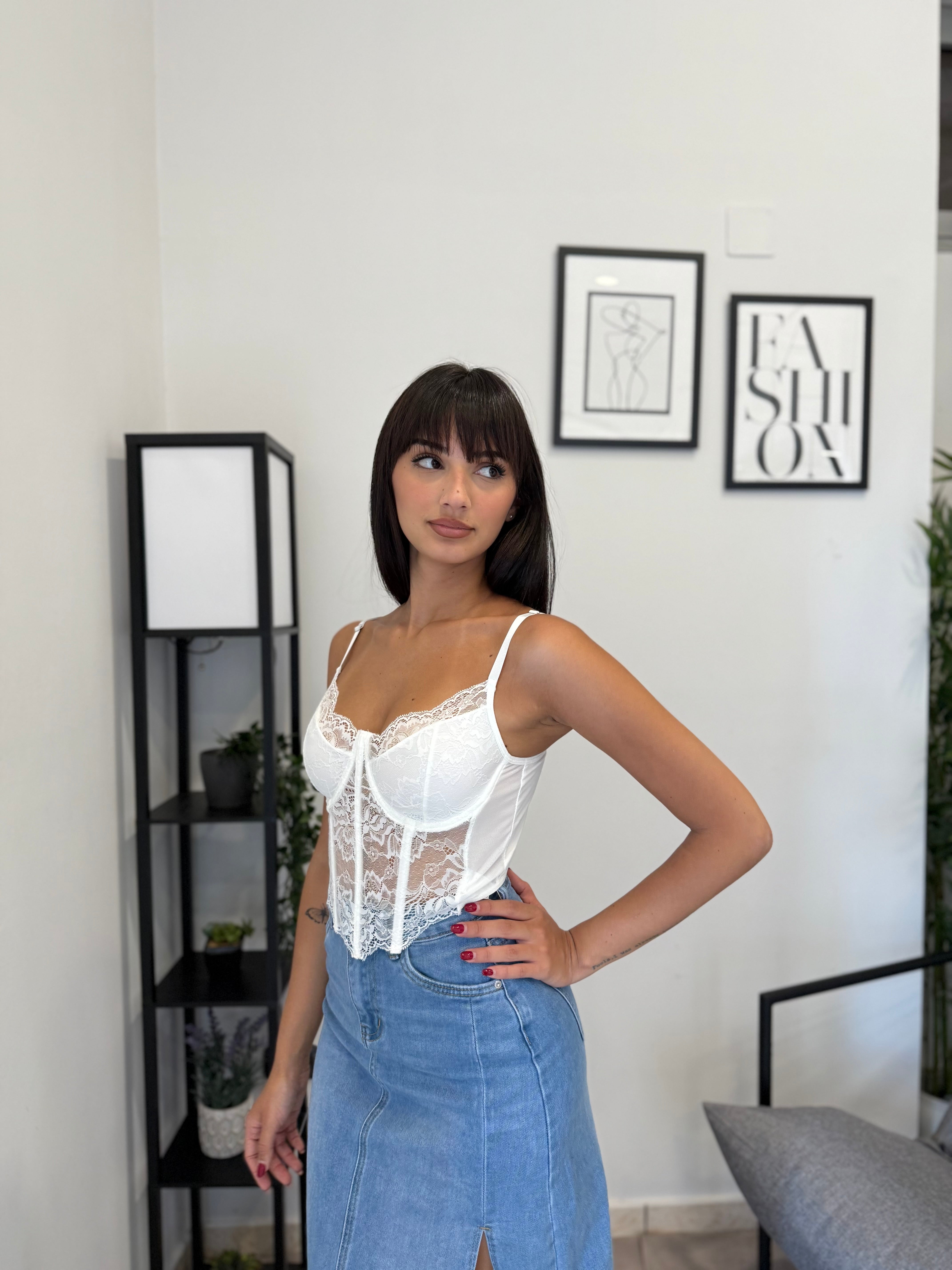 Bralette in pizzo 501