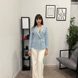 Giacca in Tweed - Azzurra 5001
