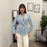 Giacca in Tweed - Azzurra 5001