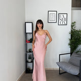 Abito Lungo Satin 2780