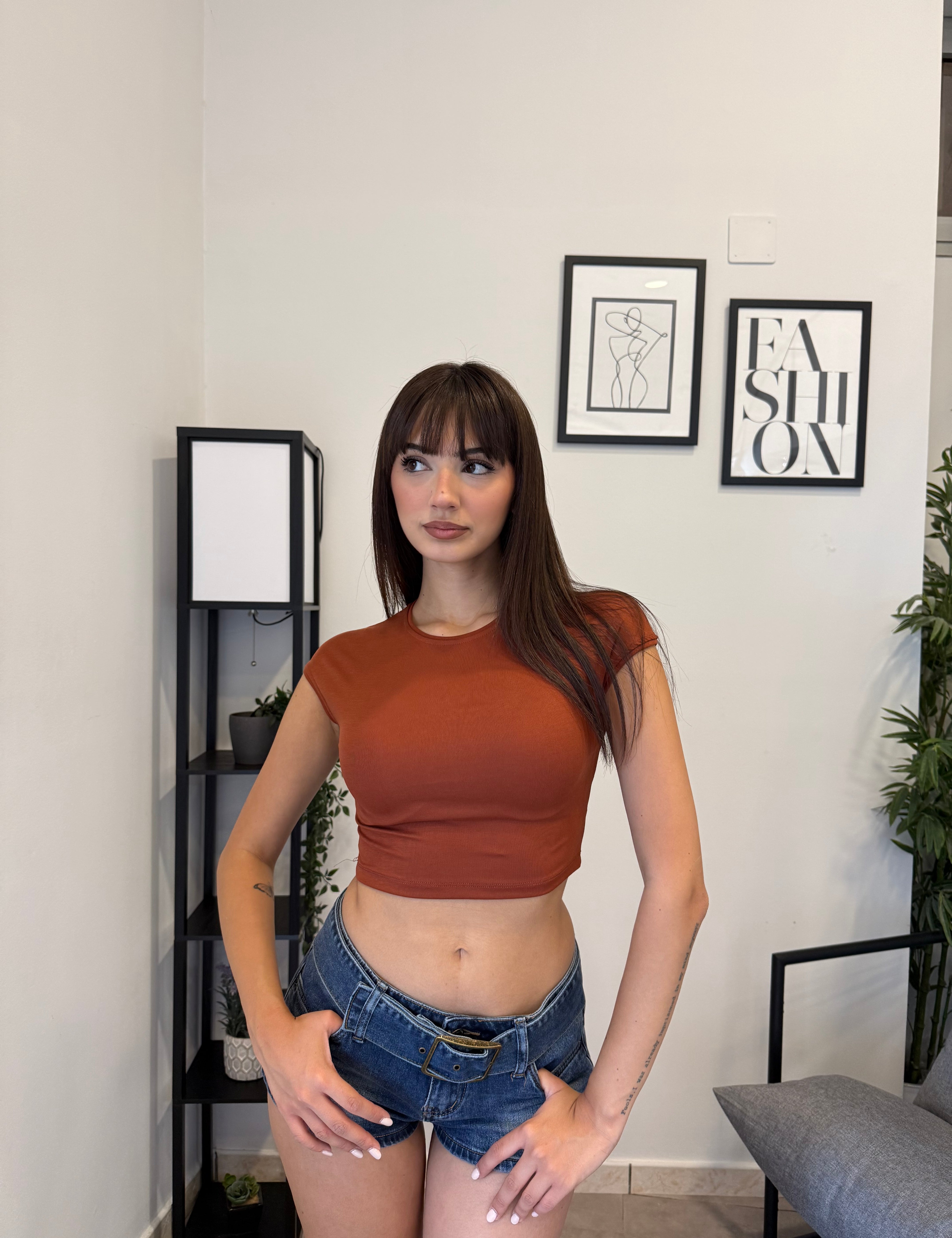 T-Shirt Crop JW 1983