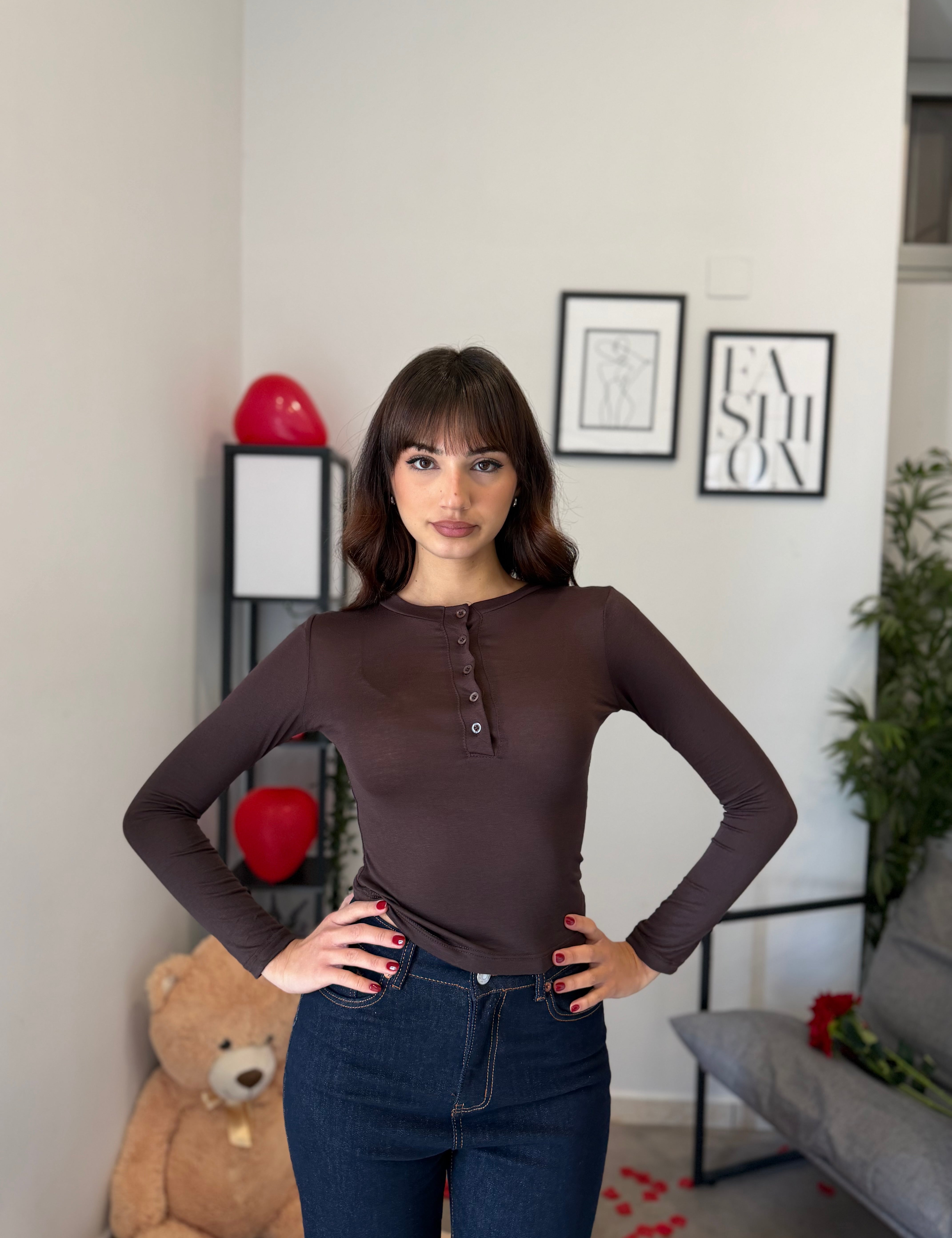 Maglia Crop effetto Cashmere 5548