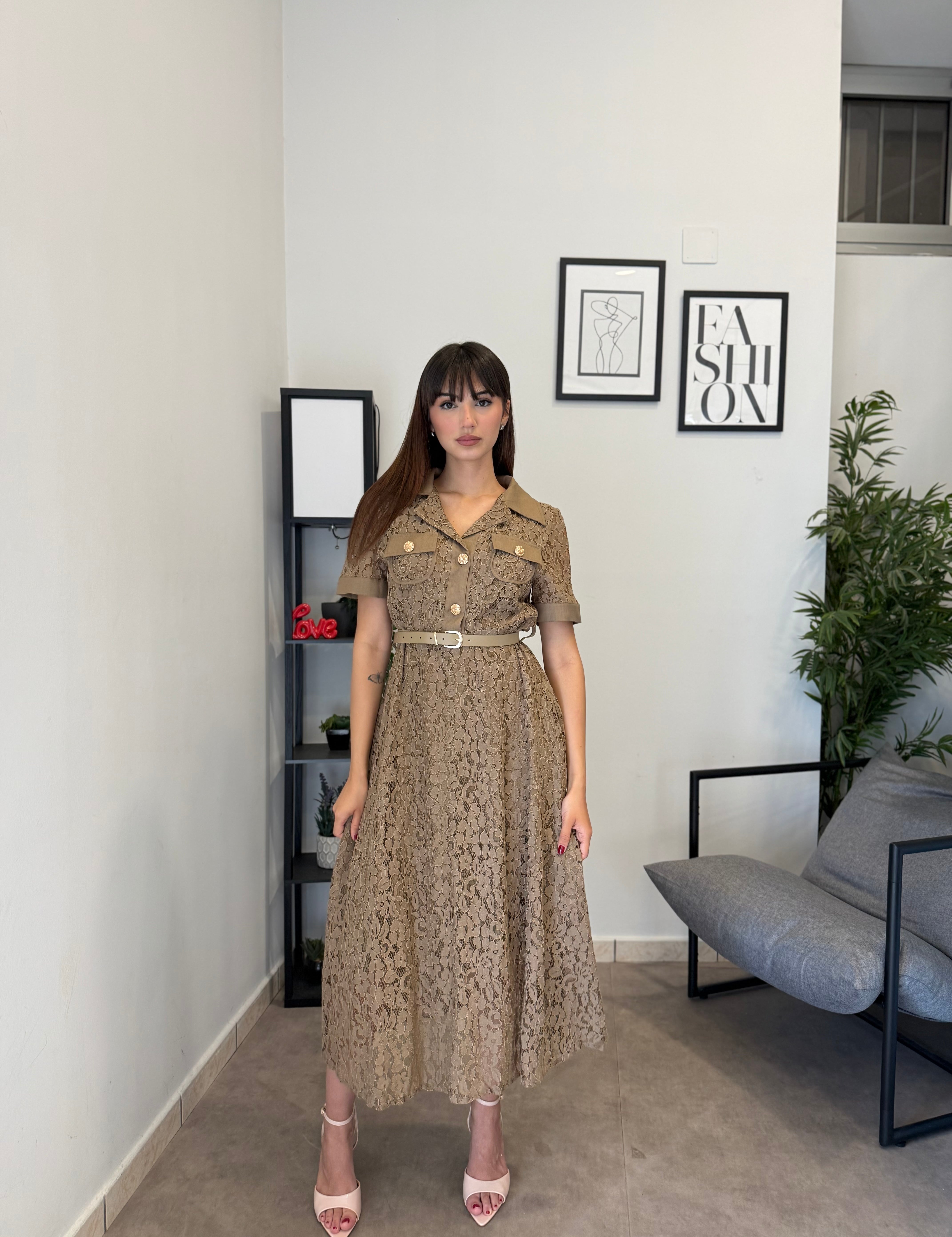 Abito Bon Ton in macramè 1032
