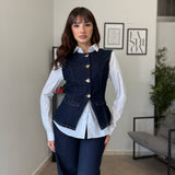Set-Coordinato in Denim 1086