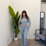 Set-Coordinato Tuta Crop 5027