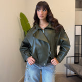 Biker Ecopelle Green 538