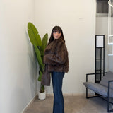 Eco Pelliccia Over Brown 003