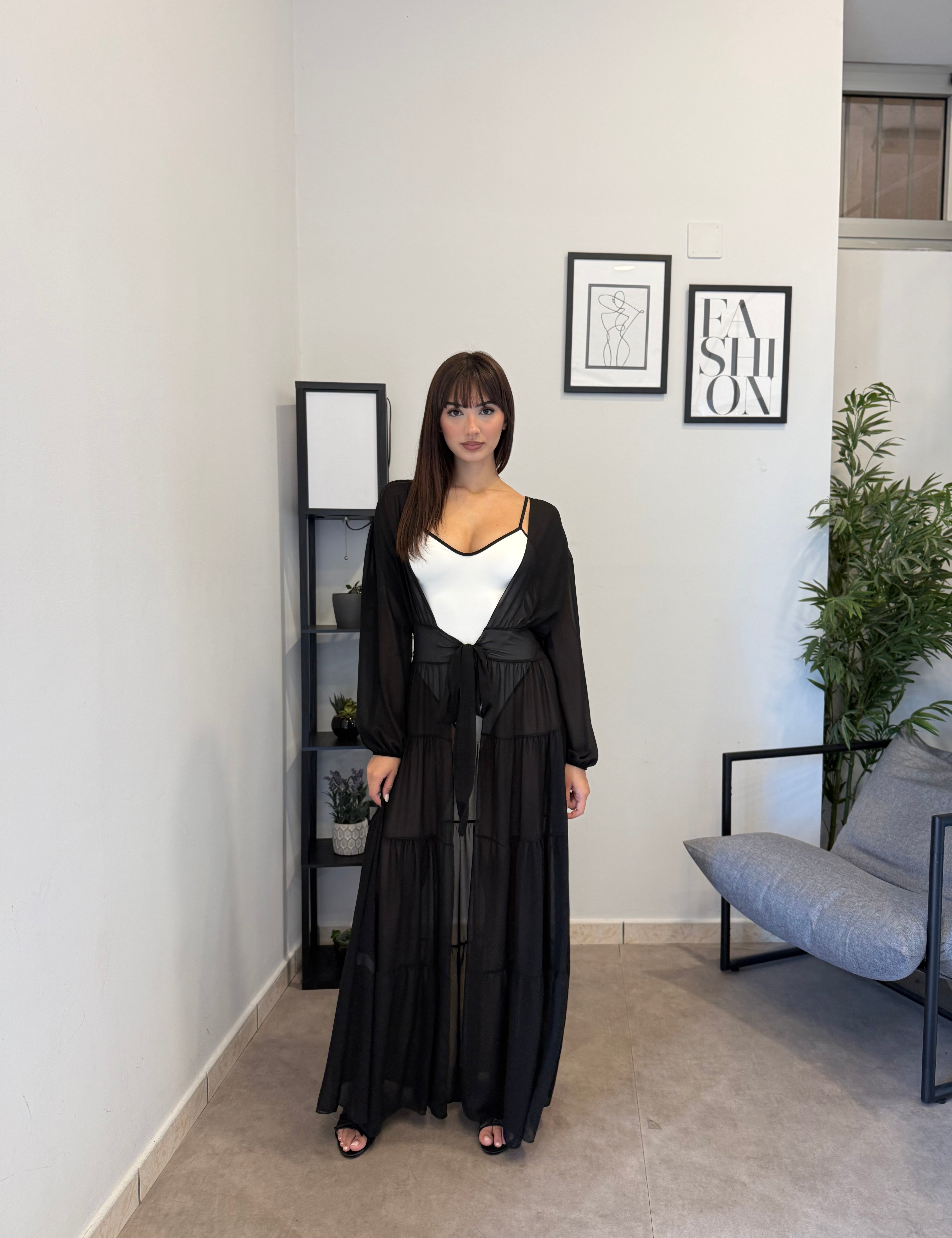 Copricostume Velato Nero 2551