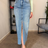 Gonna Lunga in Jeans 5175