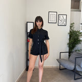 Tuta in Denim Tinto  5913