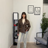 Trench Ecopelle Daysi - Marrone 4632