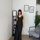 Abito Lungo Satin 2780