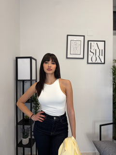 Top scollo halter 1377