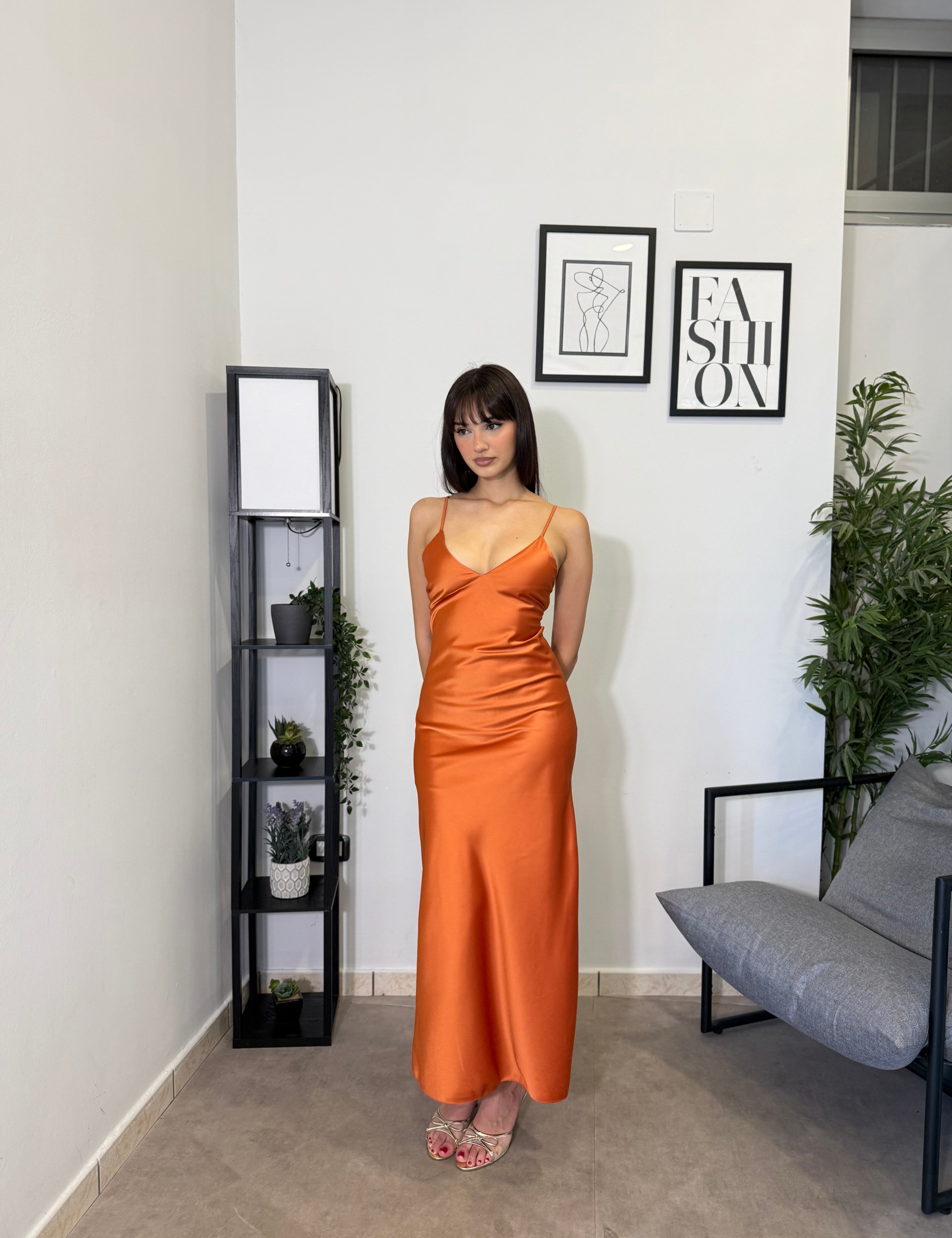 Abito Satin Loredana 1407