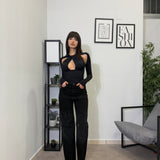 Jeans Black strass 2074