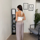 Pantalone Effetto Satin 2420