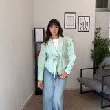 Biker Ecopelle - Green 202316