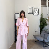 Tailleur in Misto Lino 2637
