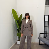 Blazer Spigato - Brown 2649