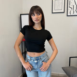 T-Shirt Crop 7566