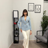 Giacca in Tweed - Azzurra 5001