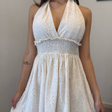 Abito in pizzo sangallo premium 5826