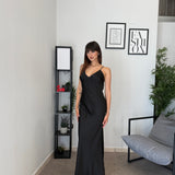 Abito Lungo Satin 2780