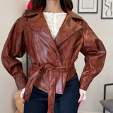 Giubbotto Ecopelle Animalier 2626