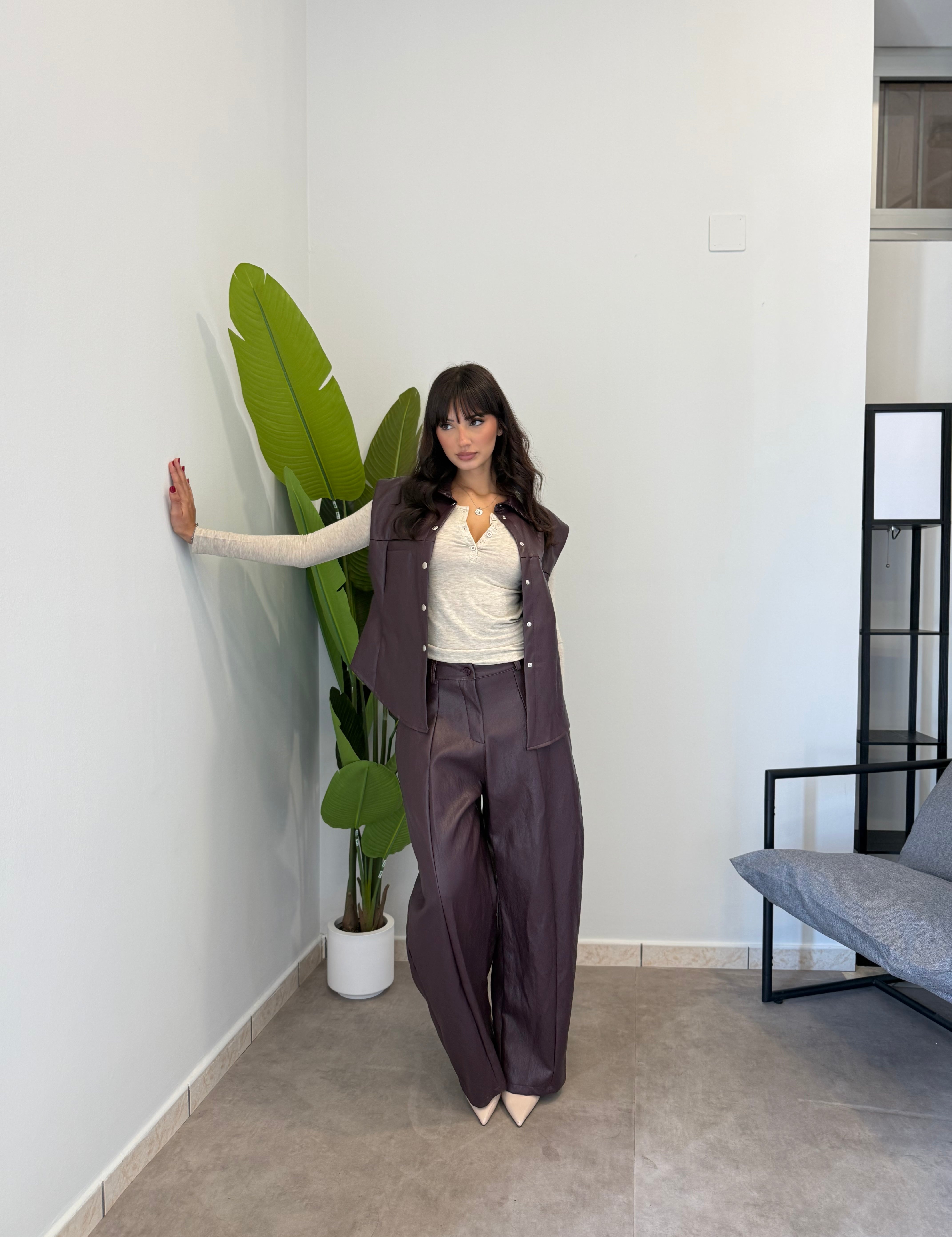 Set-Coordinato in Ecopelle 8720