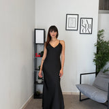 Abito Lungo Satin 2780